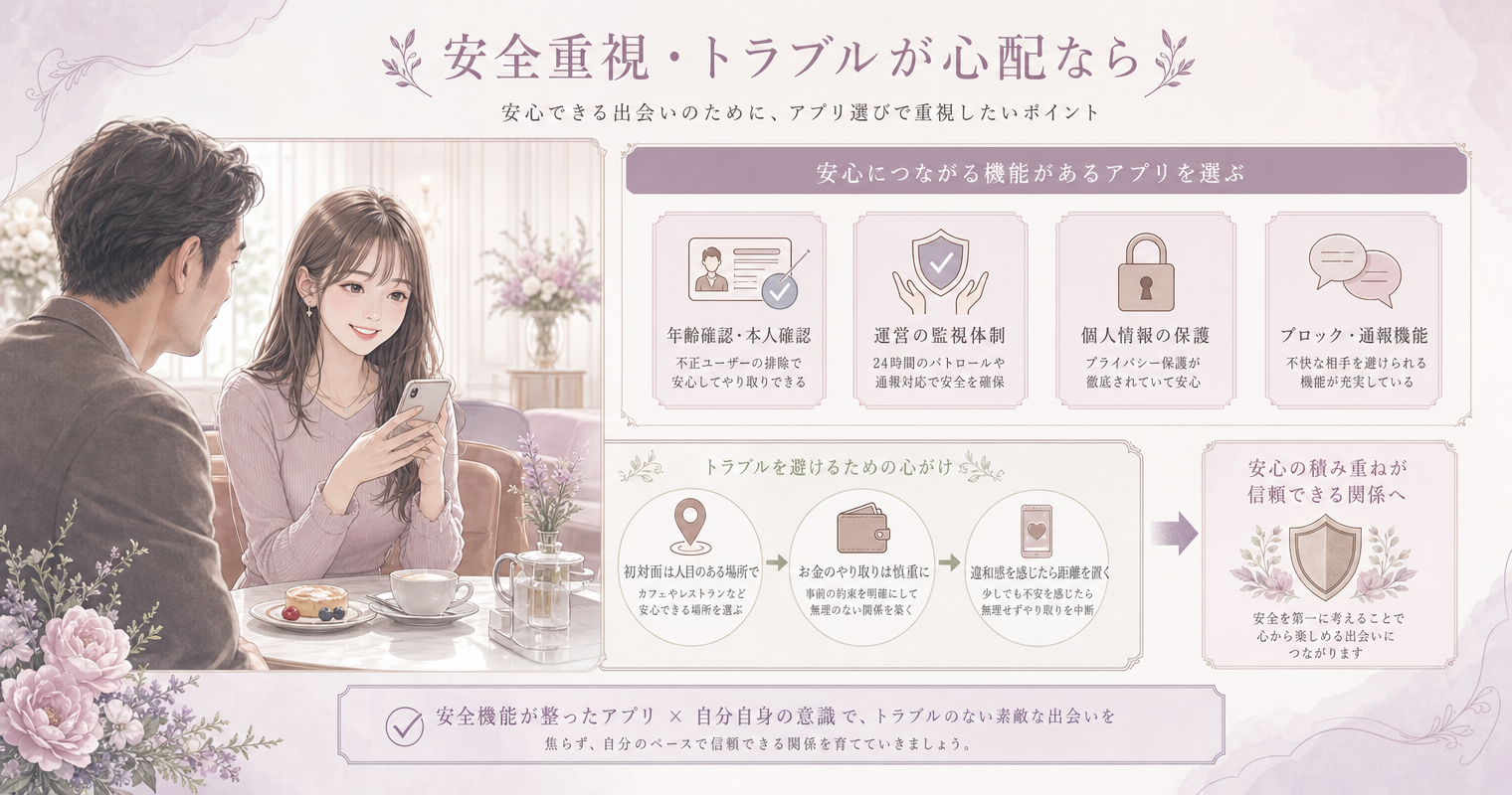 安全重視・トラブルが心配なら
