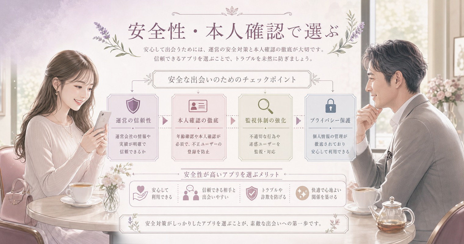 安全性・本人確認で選ぶ